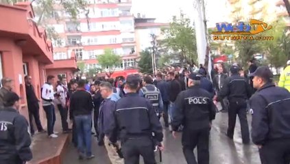 Linyit maçı sonrası olaylar çıktı