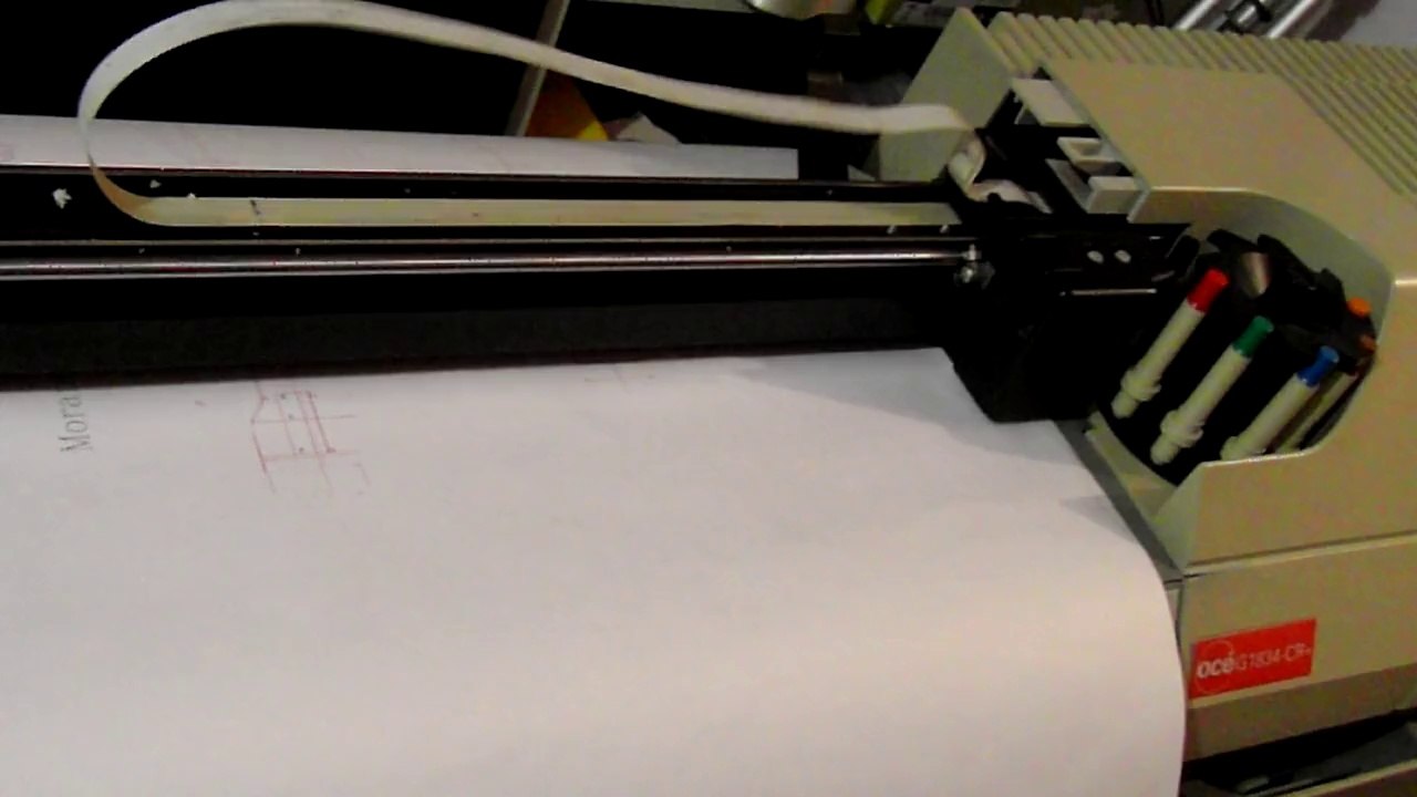 traceur à plumes océ graphics G-1834-CR+