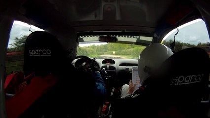 Rallye des Gueules Noires 2014 - ES4 - DARBONNAT F. / ELET B.