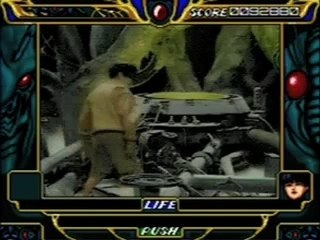 masked rider ZO Sega CD FMV game clip