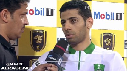 الأهلي - الإتحاد - تصريح الكابتن تيسير الجاسم - 14-04-27