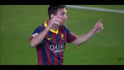 Goal Lionel Messi - Villarreal 2-3 Barcelona - 27-04-2014