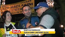 TUZLA SARI LACİVERT OLDU