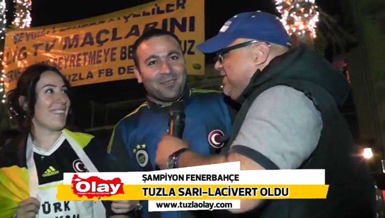 TUZLA SARI LACİVERT OLDU