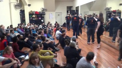 Salsa Demonstration - Nieves Latin Dance Studio