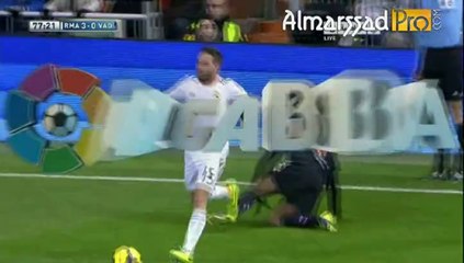 Zakarya Bergdich vs Real madrid