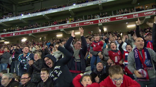 But Ryan MENDES (68ème) - LOSC Lille - Girondins de Bordeaux - (2-1) - 27/04/14 - (LOSC-FCGB)