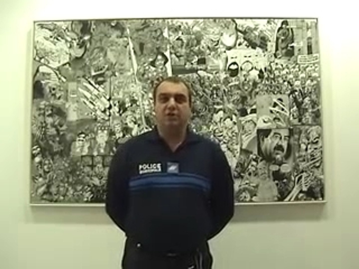 ⁣Eric, policier municipal