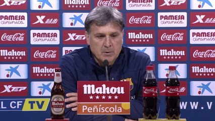 Martino: ''No es un día para hablar de fútbol''