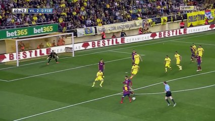 villareal-barcelona highlights 27-Apr-2014