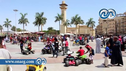 شاهد ..  أهالي الأقصر يحتفلون بشم النسيم في الحدائق والمتنزهات
