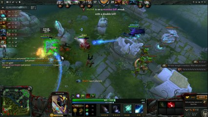 Dota 2 Gameplay: Silencer (Storm Ult) ability draft 75MANA REGEN