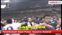 Fenerbahçeli Alper Potuk, Saçlarını Kestirdi