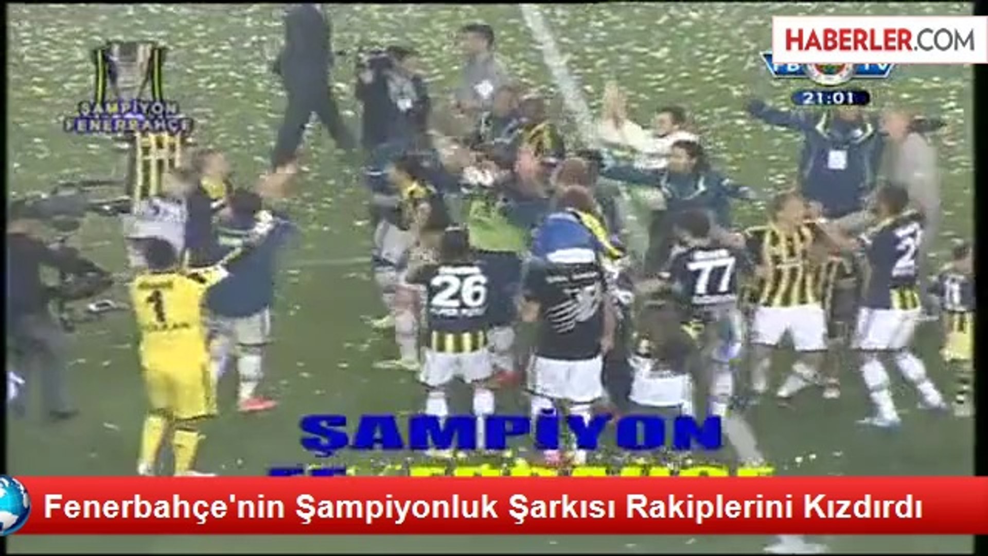 Fenerbahçe'nin Şampiyonluk Şarkısı Rakiplerini Kızdırdı - Dailymotion Video