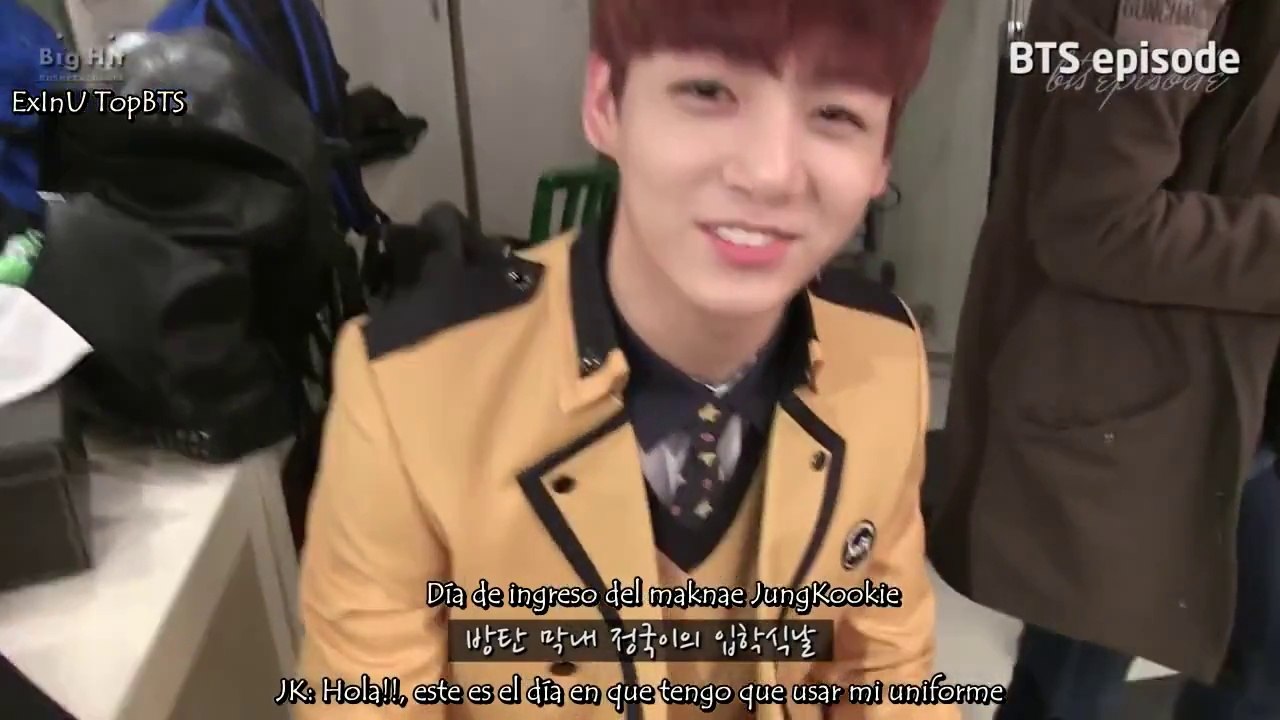 [Sub Español] Episode - JungKook va al colegio con BTS