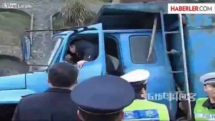 Elleri Olmayan Kamyoncu Ceza Yedi