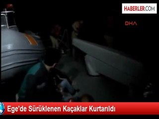 Sahil Güvenlik Suriyelileri Kurtardı