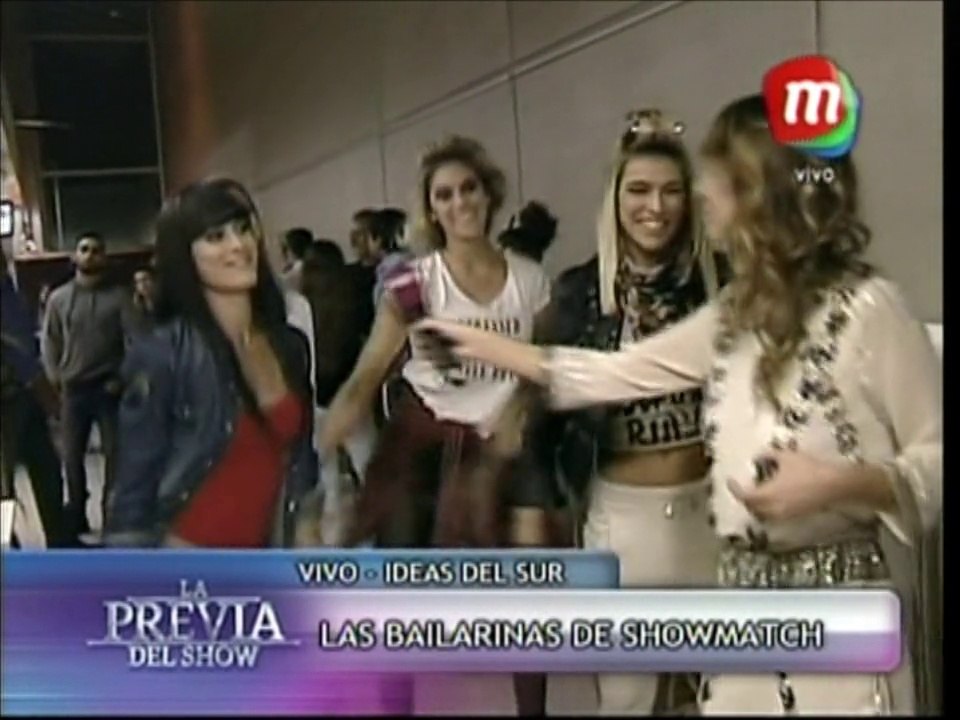 Back Bailarinas Showmatch 2014