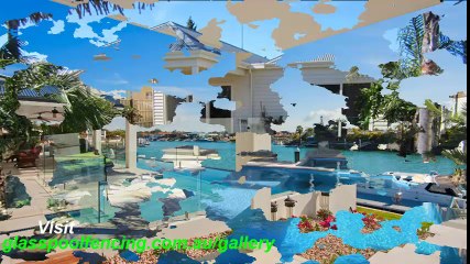 glass pool fences