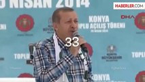 Erdoğan'dan Konya Mitinginde Yanlış Hesap