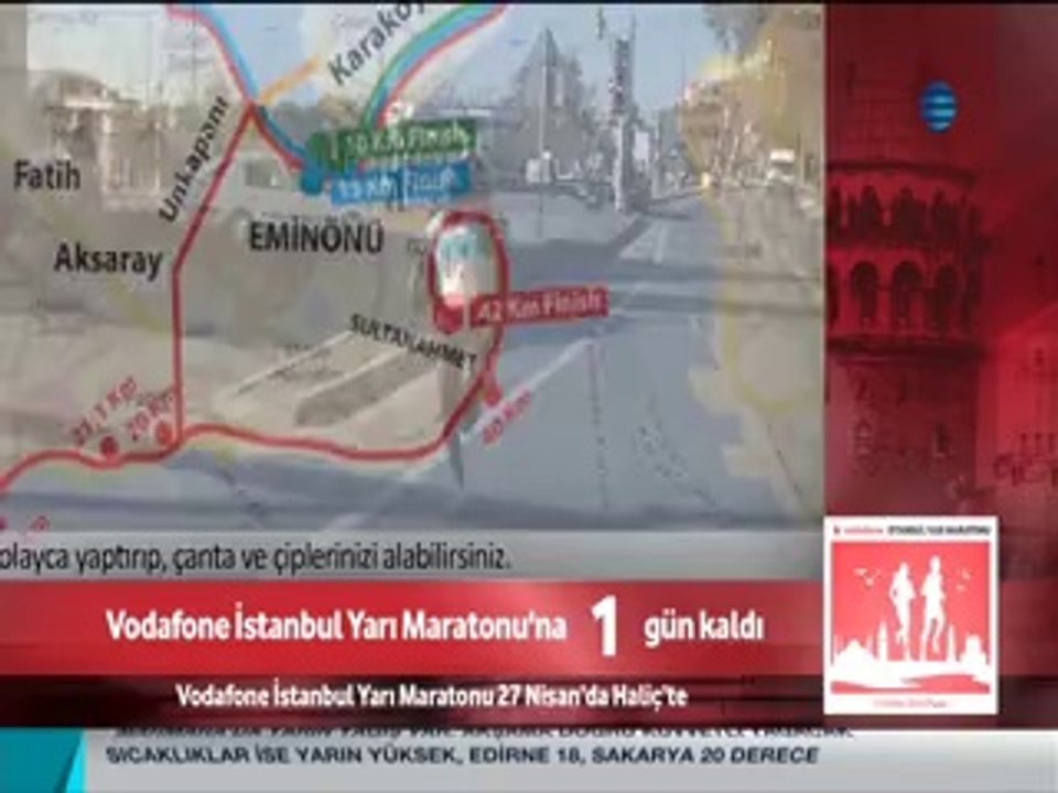 vodafone yarı maratonu