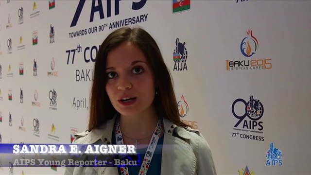 77th AIPS Congress in Baku: the Welcome Dinner