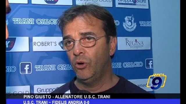 U.S.C. Trani - Fidelis Andria 0-0 | Highlights e Interviste