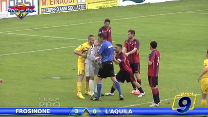 Frosinone - L'Aquila 3-0 HD | Highlights and Goal 1^ Div Gir.B 33^ Giornata 27/04/2014