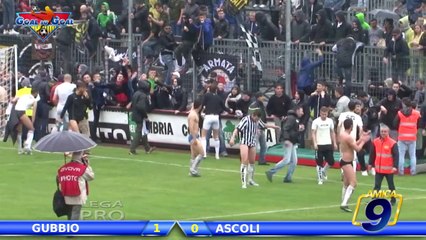 Gubbio - Ascoli 1-0 HD | Highlights and Goal 1^ Div Gir.B 33^ Giornata 27/04/2014
