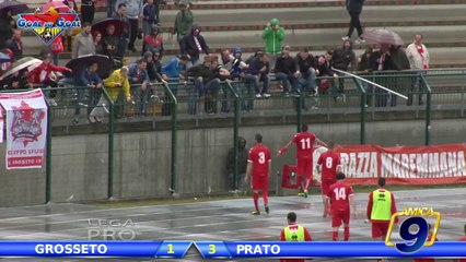 Grosseto - Prato 1-3 HD | Highlights and Goal 1^ Div Gir.B 33^ Giornata 27/04/2014