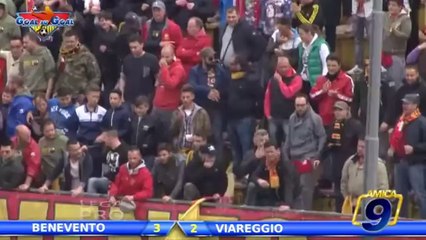Benevento - Viareggio 3-2 | Highlights and Goal 1^ Div Gir.B 33^ Giornata 27/04/2014