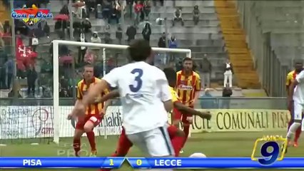 Pisa - Lecce 1-0 | Highlights and Goal 1^ Div Gir.B 33^ Giornata 27/04/2014