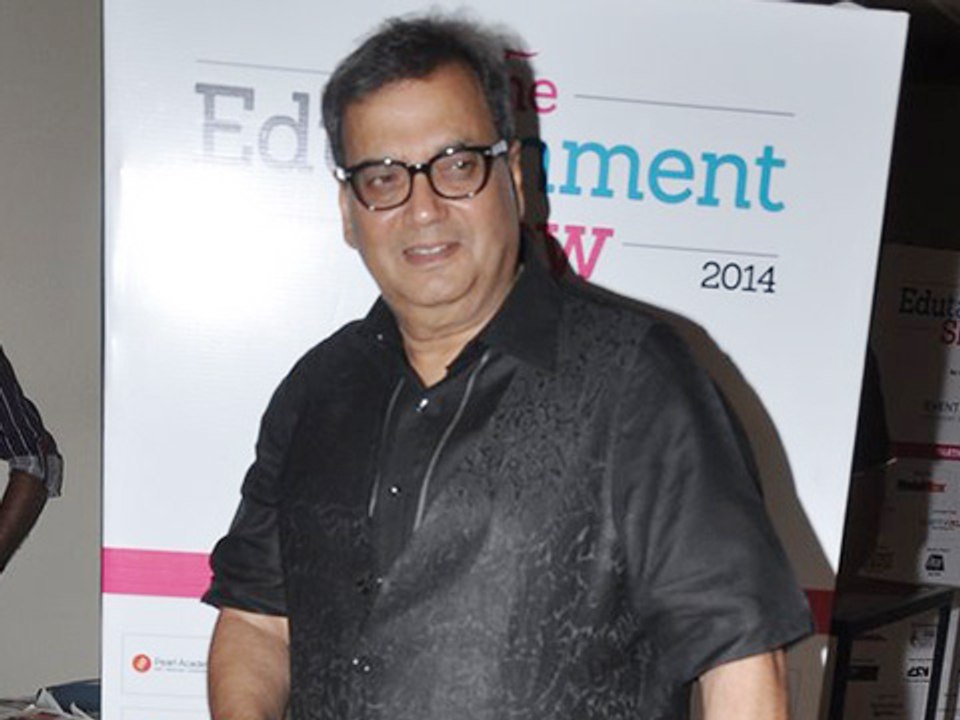 Subhash Ghai At Edutainment Show 2014