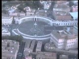Roma - Papa Francesco Canonizzazione Santo Giovanni Paolo II - Elicottero (27.04.14)