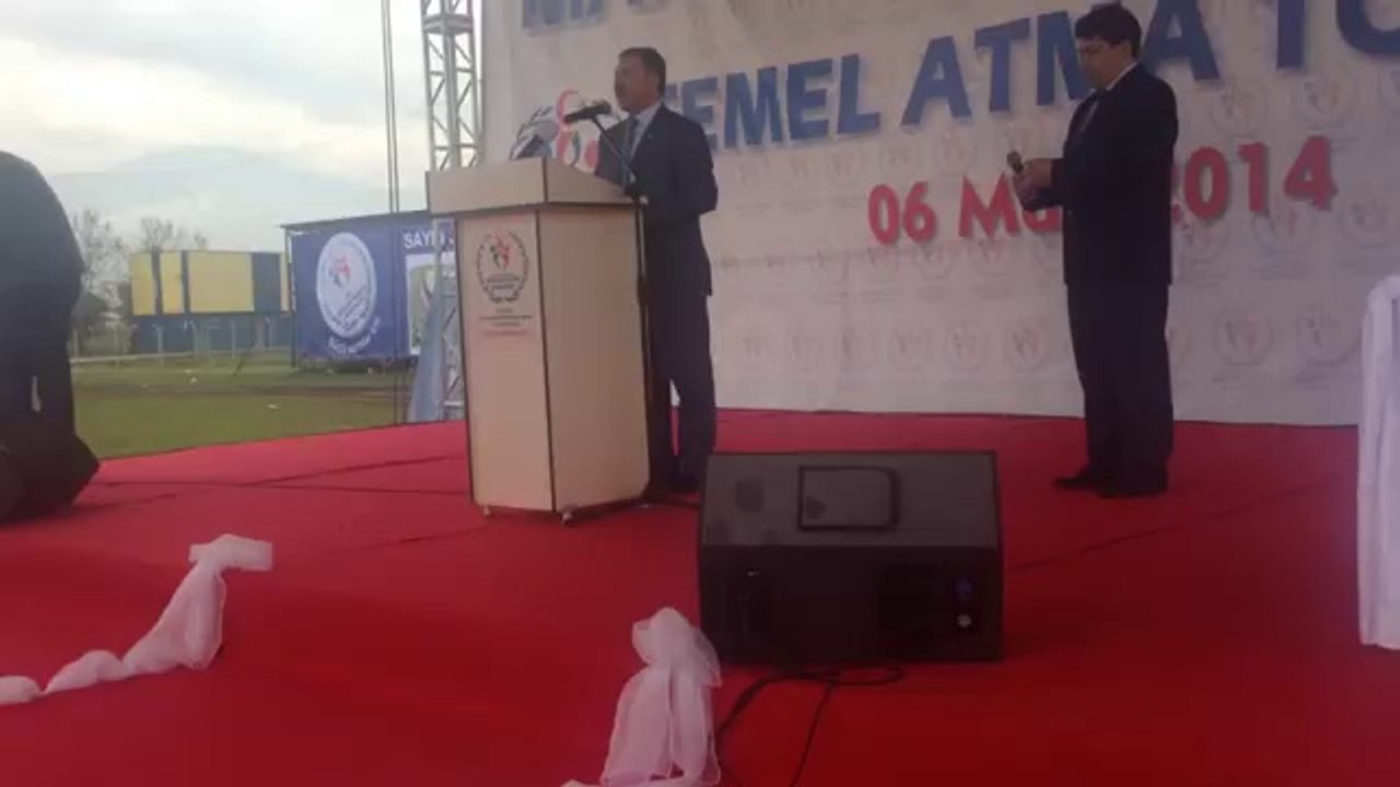 MANİSA SPOR SALONU TEMEL ATMA TÖRENİ - 06.03.2014