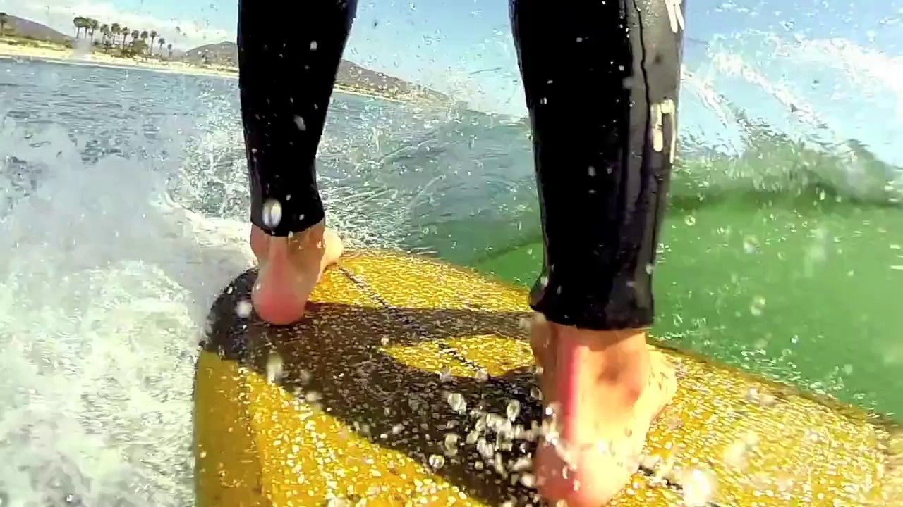 Christian Wach riding The Purchase by Canvas Surfboards