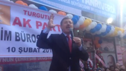 TURGUTLU'DA SERHAT ORHAN'IN SEÇİM BÜROSU AÇILIŞI (10 ŞUBAT 2014)