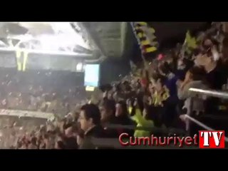 60 bin kadın ve çocuk taraftardan Fenerbahçe marşı