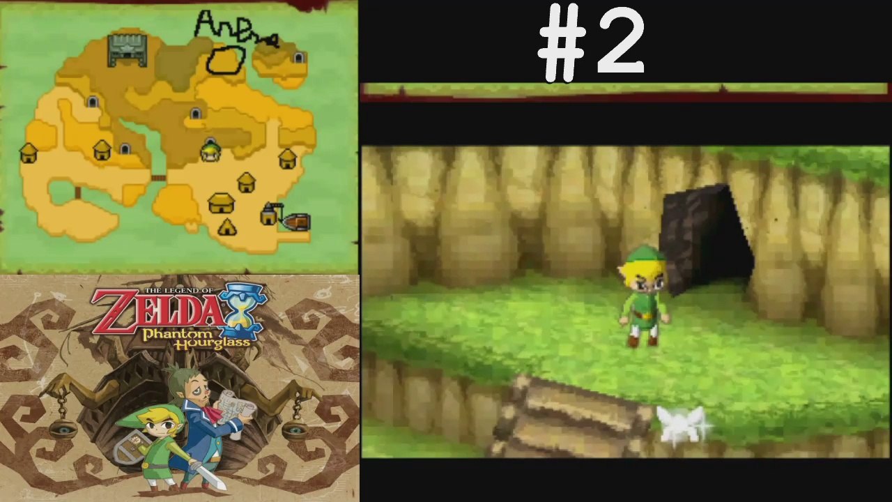 The legend of Zelda Phantom Hourglass - Let's Play #2 En route vers la ville- français