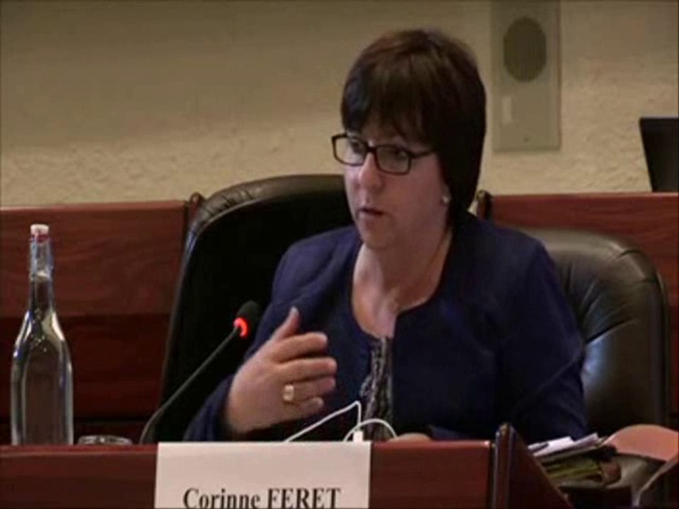 Corinne Féret - Convention financière 2014 avec l'UCBN