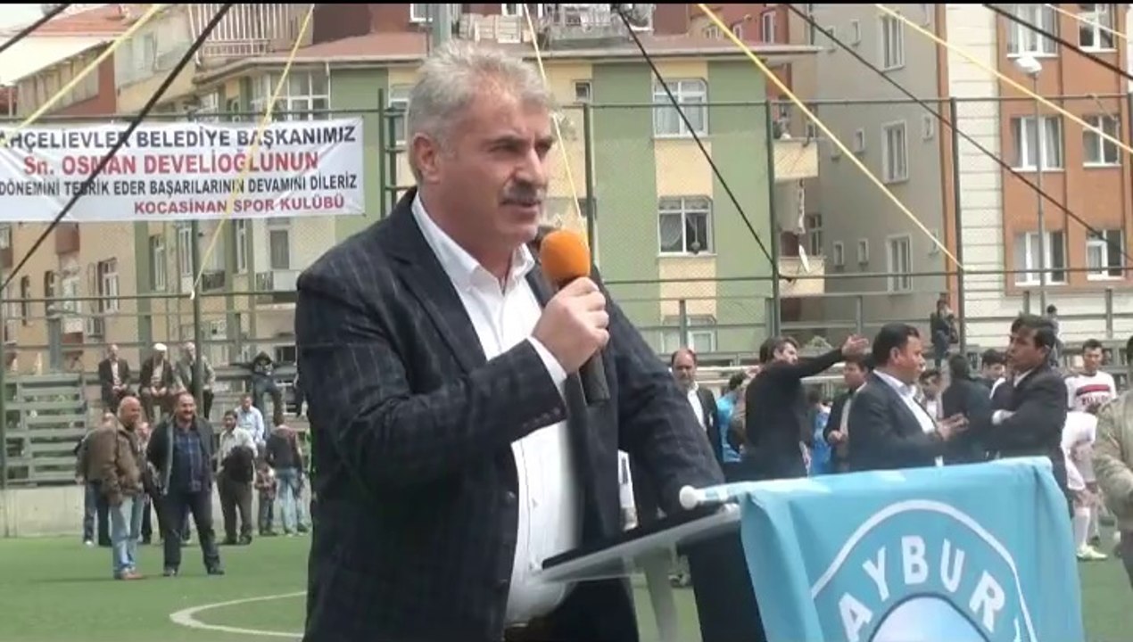 KÖYLER ARASI FUTBOL TURNUVASI AÇILIŞI