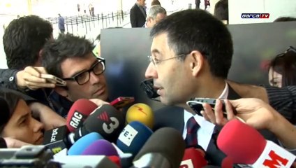 Bartomeu: "we have gained a touchstone, a great figure"