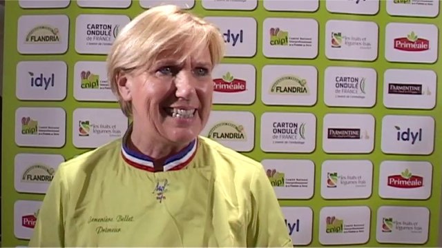 7ème Forum végétable : Geneviève Bellet (MOF primeurs et détaillante au Havre)