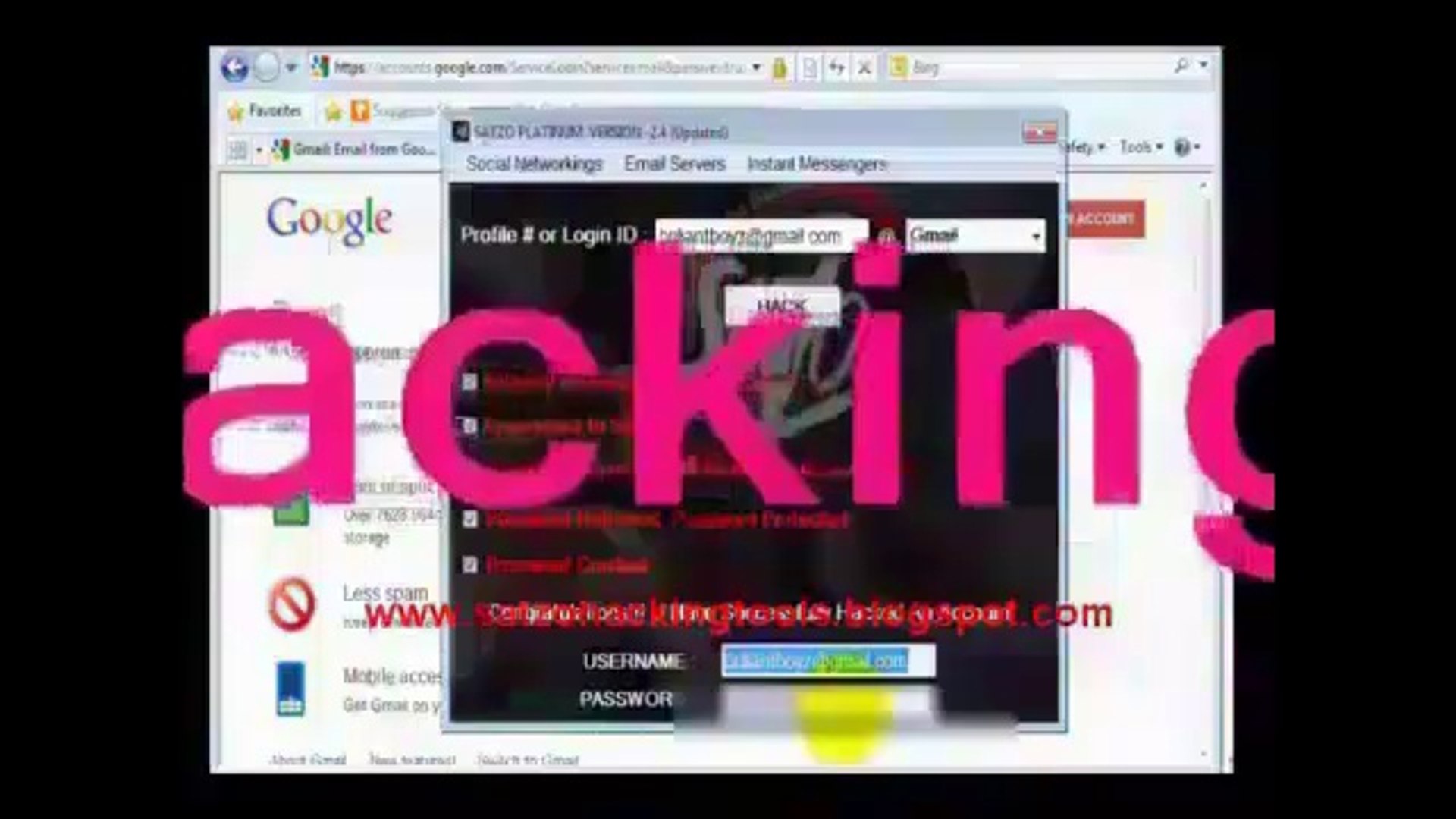 HOW TO HACK GMAIL ACCOUNT IN JUST 60 SECONDS EASY WAY 2014 (New)