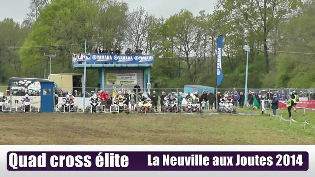 Quad cross élite 2014_ La Neuville aux Joutes_ 1ère manche