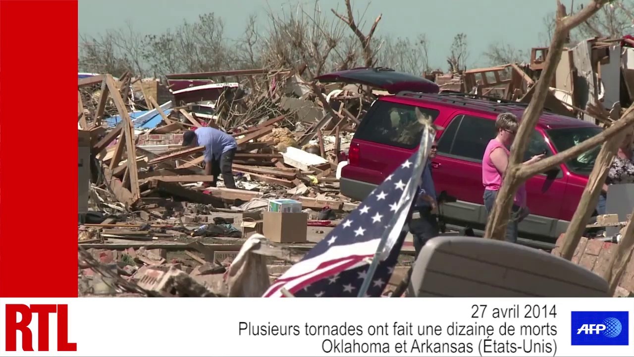 VIDÉO - Des tornades ravagent les États de l'Oklahoma et de l'Arkansas aux États-Unis