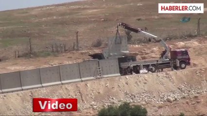 Hatay'da Suriye Sınırına 3 Metre Yüksekliğinde Duvar Geliyor