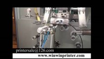 auto wine cap hot stamping printer machine