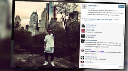 Justin Bieber Posts Cryptic Marriage Proposal Message