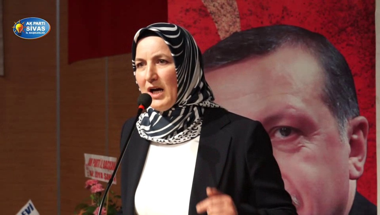 AK Parti Sivas İl Kadın Kolları Başkanı Şadiye Öztürk'ün Nisan Ayı Danışma Meclisindeki Konuşması